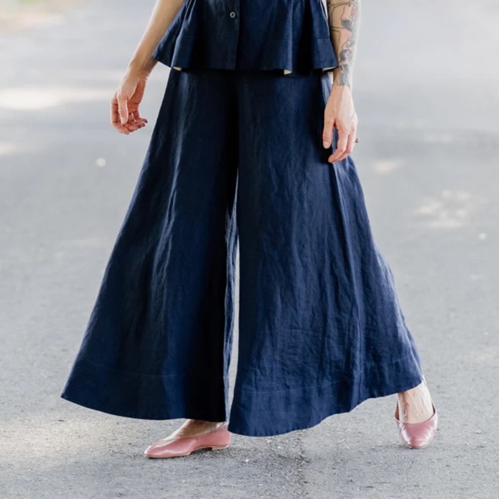 Maxi Catherine Trousers by Son de Flor